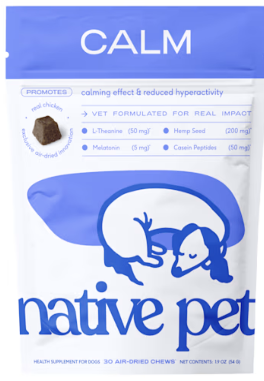 Native Pet Calm 30 Air Dried Chews